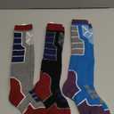 Anlisim Kids Merino Wool Ski Socks 3 Pairs Girls Boys Thermal Winter Warm Thick Breathable Socks for Skiing Snowboarding