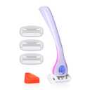 Billie Razors for Women Shave Kit  Womens Razor + 4 x 5-Blade Razor Refills + Magnetic Holder  DreamPop (1 Count (Pack of 1))