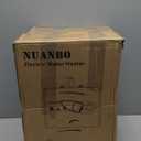 Electric Water Heater 2.5 Gallon Mini Tank Hot Water Under Sink Instant for Kitchen Bathroom 110V 1500W, Wall or Floor Mounted, Easy to Install (White)