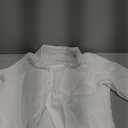 ARTFREE Womens Color Block Long Sleeve Striped Button Down Shirts with Pocket Loose Fit Work Casual Collared Blouse Tops (Small, White)