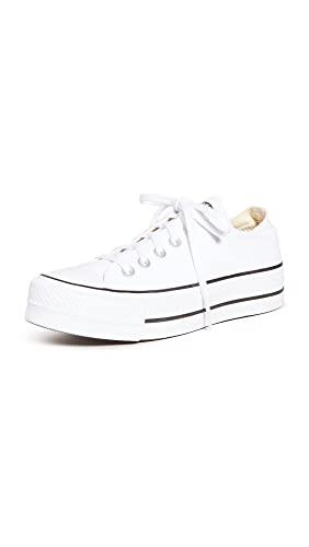 Converse Women's Chuck Taylor All Star Lift Sneakers, White/Black/White, Size 6