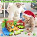 300PCS Magnetic Blocks - 0.8" Magnetic Building Blocks for Kids, STEM Toys, Educational Magnet Blocks, Magnetic Cubes Tiles, Christmas Birthday Gifts for Boys & Girls Ages 3 4 5 6 7 8 9 10