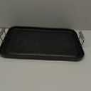All-Clad HA1 Hard Anodized Nonstick Griddle Pan For Stovetop 13 x 20 Inch, Double Burner, Professional Cookware, Dishwasher-Friendly, Oven-Safe Up to 500F, Black