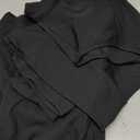 Scrubs for Women Set, Medical Women Scrubs-Stand-Up Collar Scrub Top & Jogger Scrub Pants with 8 Pockets (S)