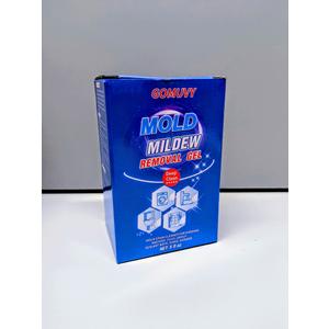 GOMUVY Mold Mildew Removal Gel Cleaner - Heavy Duty Cleaner for Washing Machine Seals, Grout, Caulk, Showers, and Bathroom Tile - 5 Fl Oz
