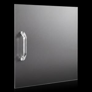 1 Pack RV Screen Door Slider Panel, 12 x 12 Inch Frosted Flat Slider with Handle, Screen Door Protector for Camper, Rv, Motor Home, Trailer, Cargo Trailer, Easy Install