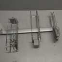 simplehuman Adjustable and Extendable Shower Caddy Large, Stainless Steel and Anodized Aluminum
