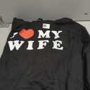 I Heart My Wife, I Love My Wife Pullover Hoodie Large