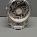 BURLAN Desk Fan, 10 inch Air Circulator Quiet Operating Fan for Bedroom, 70ft Strong Airflow, Portable Fan Battery Operated with USB (D-Grey)