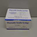 U-100 0.5cc/ml 30 Gauge 5/16" Syringe, Individually Packed 100 PACK