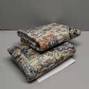 nunubaby Washable Pee Pads for Dogs, Stylish, Non-Slip and Leak-Proof Pee Pads. Reusable Potty Pads for Dogs for Crates and Floors.(Beige/Multi, 36" x72" ) 2 Pcs