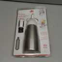 iSi 134001 Easy Whip Plus MiniCream Whipper, 1/2 Pint, Stainless Steel/White