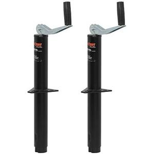 CURT 28250 A-Frame Trailer Jack, 5,000 lbs, 14-1/8 Inches Vertical Travel (Pack of 2)