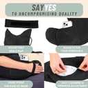 MOYOAMA Post Shoulder Surgery Pillow with Pocket- Rotator Cuff Pillows for Sleeping, After Shoulder Surgery Must Haves, Rotator Cuff Sleeping Pillow, Rotator Cuff Surgery Recovery Accessories