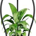 Plant Stand Indoor, 2 Tier Round Tall Plant Stand, Flower Pot Stand, Plant Shelf Rack, Corner Plant Stand for Planter Garden Balcony Patio Living Room, Grey