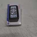 Timex Alarm Clock with Temperature Sensor and Large Display, Battery Operated for Bedroom Runs on 3 AAA Batteries (T108BC) (T108)