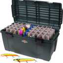 Flambeau Outdoors 6127ZR Maximizer Large Lure Storage Box with Zerust Anti-Corrosion Technology, [1] Dry Box, Deep Green