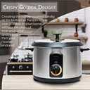 Pars Automatic Persian Rice Cooker - Tahdig Rice Maker Perfect Rice Crust, 7 Cup