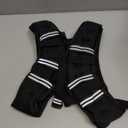 Weighted Vest for Women & Men with Reflective Stripe and Adjustable Buckle, Comfortable & Durable Rucking Vest for Walking, Running & Strength Training (15 lb, Black)