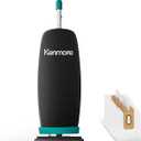 Kenmore BU1001 B200 Series Commercial Grade Vacuum Cleaner Lightweight 14L Capacity Bagged Upright Vac with LED Headlight and 2-Speed Setting Powerful Suction for Pets, Carpets & Hard Floor, Black