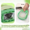UCEC 2 Inch Circle Punch, Paper Punch, 2 Inch Hole Punch, Circle Hole Punch Cutters for Paper Crafts DIY Handmade Crafting Scrapbook Tools Cards Arts Fun Projects