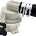 ABQ73503002 ABQ73503004 Dishwasher Drain Pump Assembly Compatible with LG Dishwasher, ABQ73503004 ABQ73503002 Drain Hose Pump, Included Case Assembly