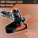 KAKO 155 Trimmer Line, 155 Weed Eater String, 155 Weed Trimmer Line, Square String Trimmer Line .155 Inch-285 Ft-3 Lb, Commercial Nylon Trimmer Line .155 Fits Most String Trimmers(Square)