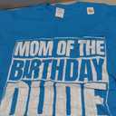 Mom of The Birthday Dude Mommy of The Bday Boy Bruh Party T-Shirt XL