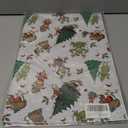 3 x Febbleshow Funny Christmas Wrapping Paper for Boys Girls Kids - Xmas Gift Wrap with Green Monster, Trees, Snowflakes & Presents - 4 Jumbo Sheets, 28" x 40" Each (32 sq. ft ttl), Easy to Store