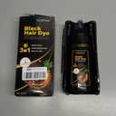YOURTONE Black Hair Dye Shampoo Instant & Easy 3-in-1 Hair Color Solution for Men and Women - Herbal Formula, Ammonia-free, Lasts 30 Days - 16.90 oz, Expiry: 07/30/2028