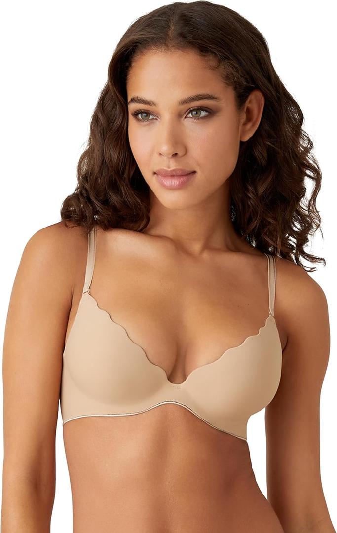 b.tempt'd Womens b.wow'd Convertible Push Up Bra (34A, Au Natural)