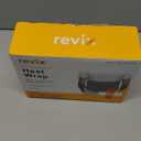 REVIX Microwave Heating Pad for Back Pain Relief, Hands-Free Wearable Microwavable Waist Wrap with Moist Heat, Unscented Hot or Cold Therapy Pack with Flaxseed and Clay Beads for Cramps, Gray