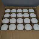 80 Pack White Floating Candles 3 inch Unscented Floating Candles for Centerpieces 8 Hours Long Burn Time-3 Floating Emergency Candle Bulk for Wedding Cylinder Vases