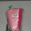 SUNFURA Dog Cone - Soft Cone for Dogs to Stop Licking, Pet E-Collar Alternative After Surgery, Adjustable Pet Recovery Collar for Wound Healing, Pink, Medium