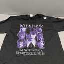 Wednesday I'm Not Weird Everyone Else Is Quote Comfort Colors Adult Heavyweight T-shirt Small