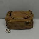 Tactical Toiletry Travel Bag for Men, Hanging Dopp Kit Hygiene Bag Shower Organizer with Hook for Toiletries and Shaving Care, Khaki (Empty Bag)