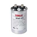 SUNLEE UL Recognized 30 uF (30 MFD) 370/440 VAC CBB65 Run Capacitor, 50/60 Hz, Reliable Replacement for AC Condenser Fan Motor, Heat Pump or Pool Pump