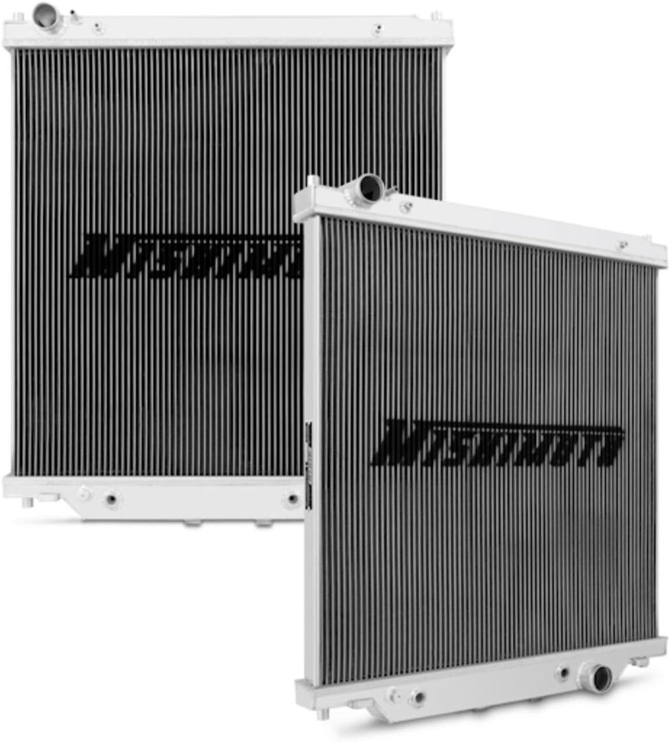 Mishimoto MMRAD-F2D-03 Aluminum Radiator Fits Ford 6.0 Powerstroke F250 F350 F450, Ford Excursion 2003-2007