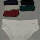 Womens Underwear Cotton Panties Soft Low Waist Hispter Breathable Stretch Ladies Bikini Underwear 6 Pack (XX-Large)