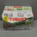 Huggies Natural Care Sensitive Baby Wipes, Unscented, Hypoallergenic, 99% Purified Water, 12 Flip-Top Packs (768 Wipes Total), Packaging May Vary