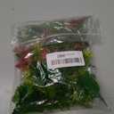 90 Pcs Mixed Model Plants Miniature Plants Mini Model Trees Green Shrubs Bush Model for Train Scenery Railway Sand Military Layout Park Garden Scene