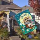 Winter Garden Flag - Double Sided Christmas House Flag 28 x 40 Inch Outdoor for Home Decoration