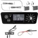 Digital W/LCD Display Control Board Thermostat Kit for Pit Boss Pellet Grill Smoker Austin XL, Replacement Parts Includes Meat Probes,Temp Sensor & Ignition Hot Rod