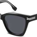 Polarized Square Sunglasses for Women, Acetate Womens Sunglasses UV400 Protection, Fashion Sun Glasses Trendy Shades