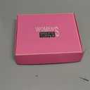 UDU Hair Topper 20inch Ombre Highlight Synthetic Wig Clip In Toppers with Fringe Bang for Women with Thinning Hair Adding Volume