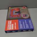 Basketball Hoop Indoor,Mini Hoop with LED Light/Scoreboard, Door Basketball Hoop Basketball Toys Gifts for 5 6 7 8 9 10 11 12 Year Old Boys Girls (Honeycomb Pattern)