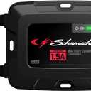 Schumacher Electric On-Board Battery Charger and Maintainer, 3-in-1, SC1587, 1.5 Amps, 6 Volt, 12 Volt, Fully Automatic, Mounts Under Hood, for Car, Truck, and Large Vehicle Batteries