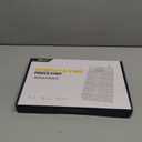 SUPERDANNY Power Strip Surge Protector with 22 AC Outlets and 6 USB Charging Ports, 6.5Ft Mountable Flat Plug Extension Cord (1875W/15A) for Home, Office, Dorm, Gaming Room, 2100 Joules, White