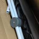 VEVOR Baby Changing Table, Foldable Diaper Change Station with Side Basket, Adjustable Height Changing Table with Lockable Wheels, Multi-Functional Nursery Storage Organizer, Dark Gray