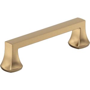 Amerock Hybridize 3-3/4 inch (96mm) Center-to-Center Champagne Bronze Cabinet Pull - 10 Pack